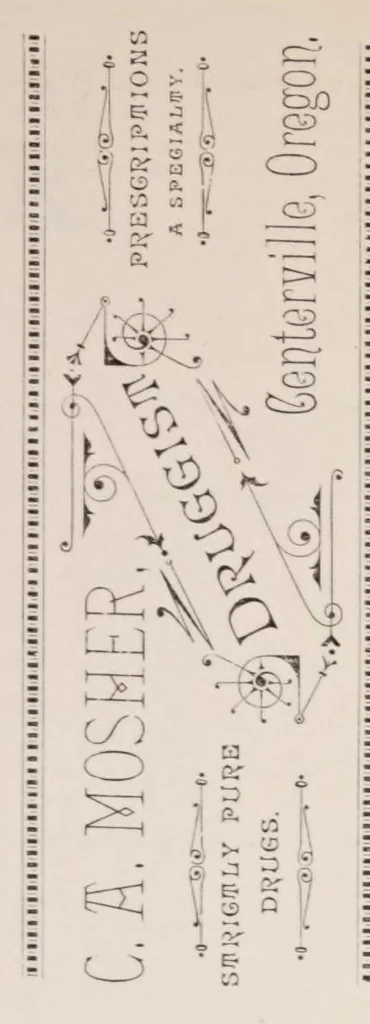 An illustration from Specimens of druggists' labels...letter-press printing, etc, 1885, leaf 139