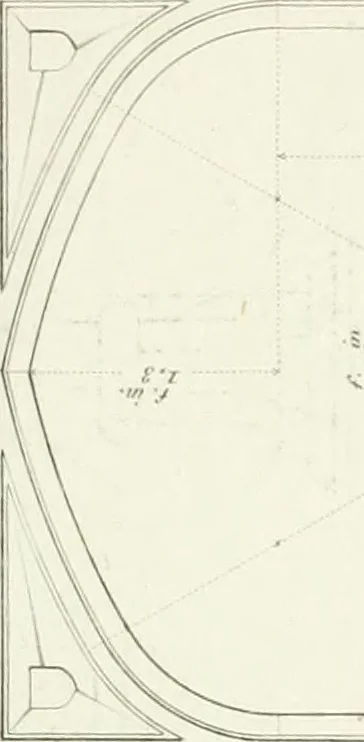 An illustration from Specimens of Gothic architecture; selected from various antient[!] edifices in England: consisting of plans, elevations, sections, and parts at large ... accompanied by historical and descriptive accounts, 1823, leaf 290