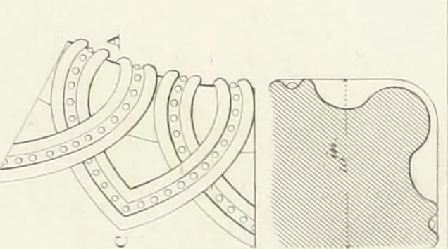 An illustration from Specimens of Gothic architecture; selected from various antient[!] edifices in England: consisting of plans, elevations, sections, and parts at large ... accompanied by historical and descriptive accounts, 1823, leaf 74