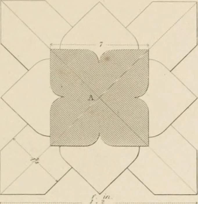 An illustration from Specimens of Gothic architecture; selected from various ancient edifices in England: consisting of plans, elevations, sections, and parts at large .., 1825, leaf 110