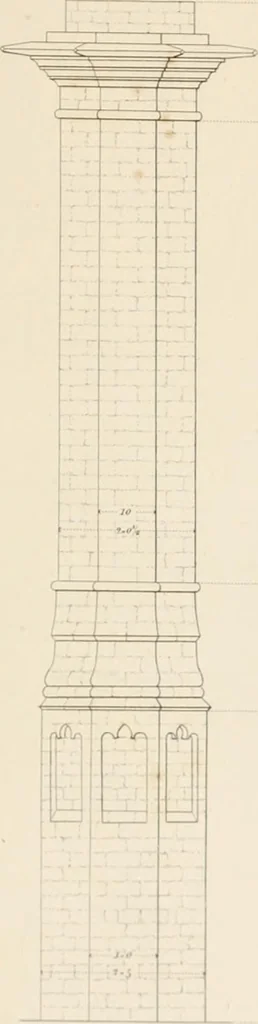 An illustration from Specimens of Gothic architecture; selected from various ancient edifices in England: consisting of plans, elevations, sections, and parts at large .., 1825, leaf 150