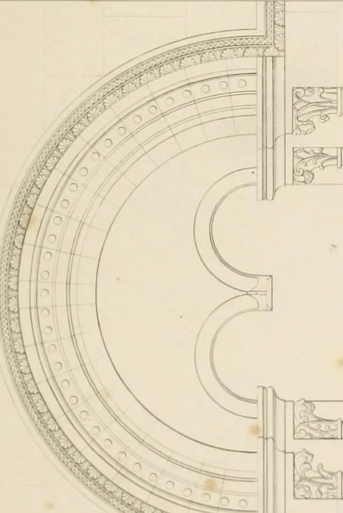 An illustration from Specimens of Gothic architecture; selected from various ancient edifices in England: consisting of plans, elevations, sections, and parts at large .., 1825, leaf 72