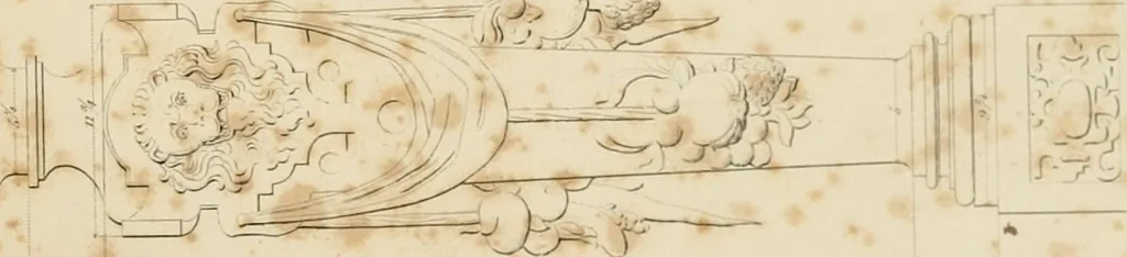 An illustration from Specimens of Gothic architecture; selected from various ancient edifices in England: consisting of plans, elevations, sections, and parts at large .., 1825, leaf 164