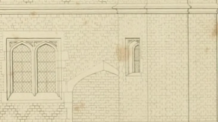 An illustration from Specimens of Gothic architecture; selected from various ancient edifices in England: consisting of plans, elevations, sections, and parts at large .., 1825, leaf 70