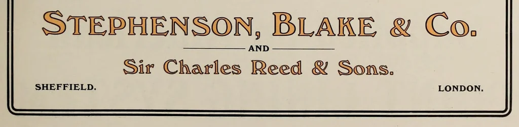 An illustration from Specimens of point line type : borders ornaments brass rules &c. &c, 1908, leaf 101