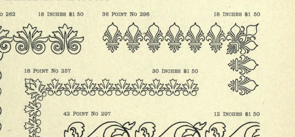 An illustration from Specimens of printing types, 1897, leaf 529