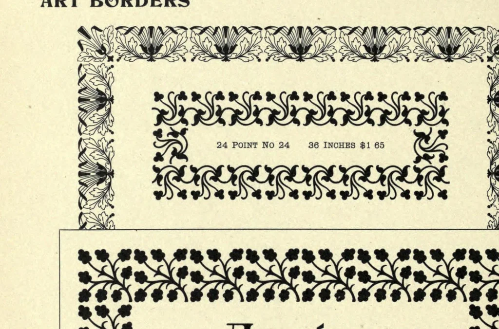 An illustration from Specimens of printing types, 1897, leaf 540