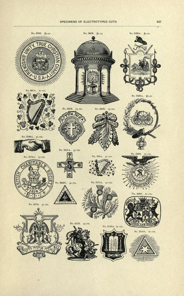 An illustration from Specimens of printing types, 1897, leaf 579