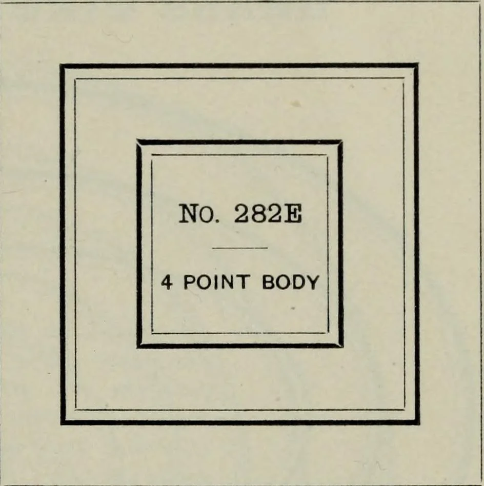 An illustration from Specimens of type, borders, ornaments, brass rules and cuts, etc. : catalogue of printing machinery and materials, wood goods, etc, 1897, leaf 36