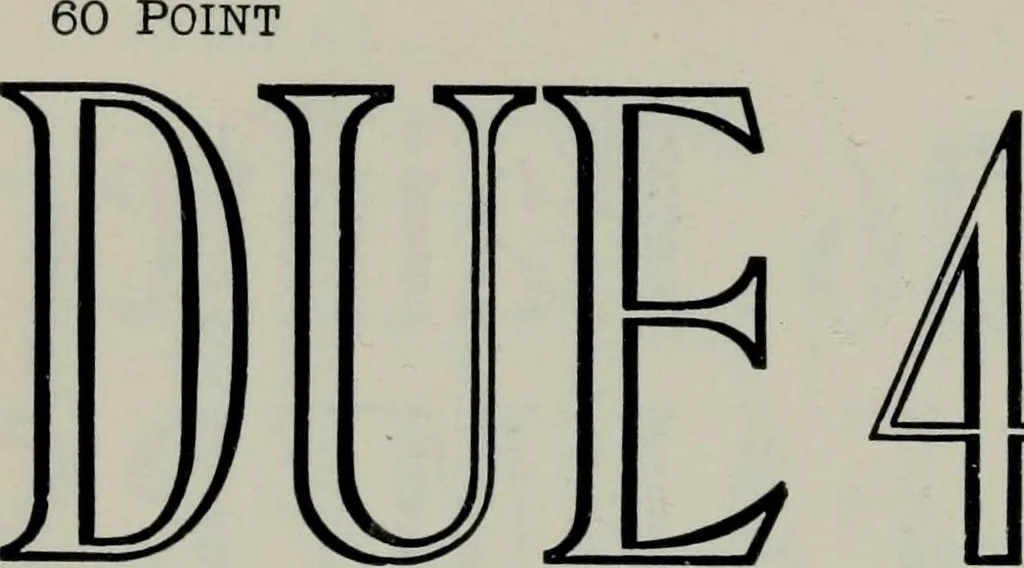 An illustration from Specimens of type, borders, ornaments, brass rules and cuts, etc. : catalogue of printing machinery and materials, wood goods, etc, 1897, leaf 373