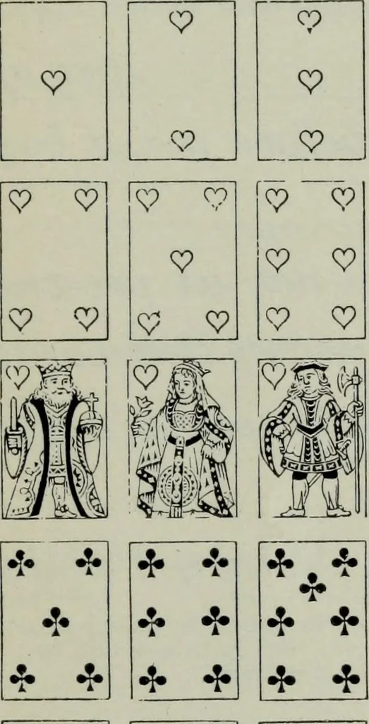 An illustration from Specimens of type, borders, ornaments, brass rules and cuts, etc. : catalogue of printing machinery and materials, wood goods, etc, 1897, leaf 650