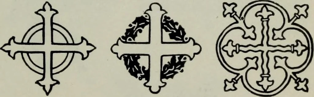 An illustration from Specimens of type, borders, ornaments, brass rules and cuts, etc. : catalogue of printing machinery and materials, wood goods, etc, 1897, leaf 704