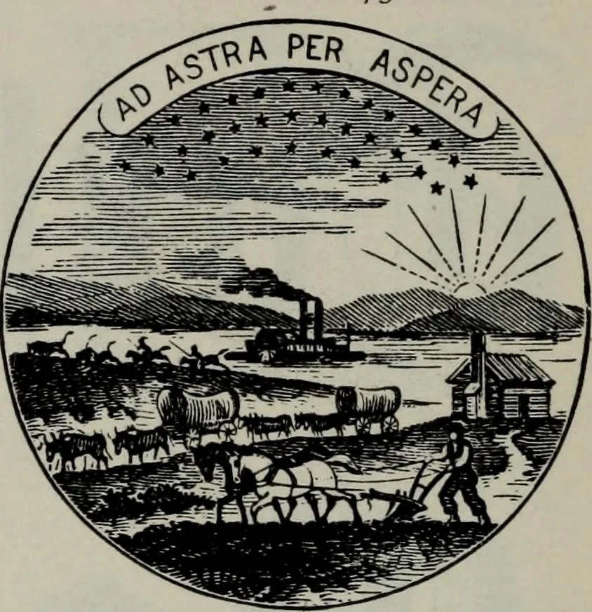 An illustration from Specimens of type, borders, ornaments, brass rules and cuts, etc. : catalogue of printing machinery and materials, wood goods, etc, 1897, leaf 727