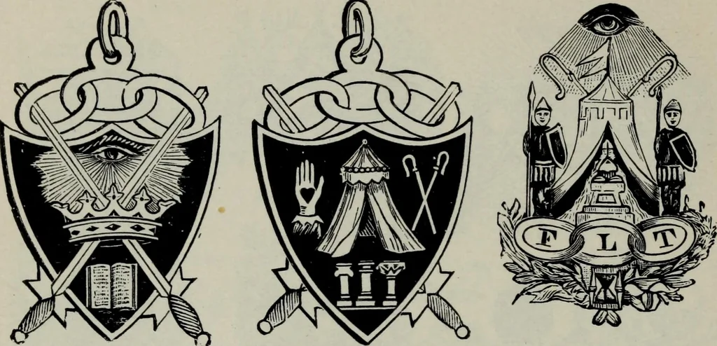 An illustration from Specimens of type, borders, ornaments, brass rules and cuts, etc. : catalogue of printing machinery and materials, wood goods, etc, 1897, leaf 735