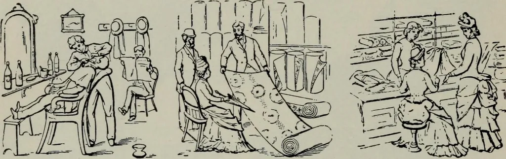 An illustration from Specimens of type, borders, ornaments, brass rules and cuts, etc. : catalogue of printing machinery and materials, wood goods, etc, 1897, leaf 749