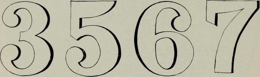 An illustration from Specimens of type, borders, ornaments, brass rules and cuts, etc. : catalogue of printing machinery and materials, wood goods, etc, 1897, leaf 753