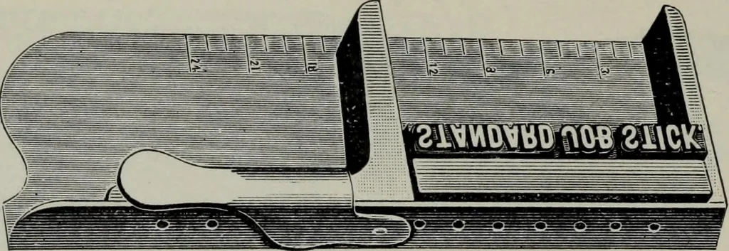 An illustration from Specimens of type, borders, ornaments, brass rules and cuts, etc. : catalogue of printing machinery and materials, wood goods, etc, 1897, leaf 775