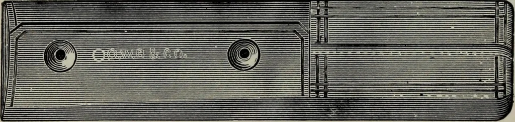 An illustration from Specimens of type, borders, ornaments, brass rules and cuts, etc. : catalogue of printing machinery and materials, wood goods, etc, 1897, leaf 775