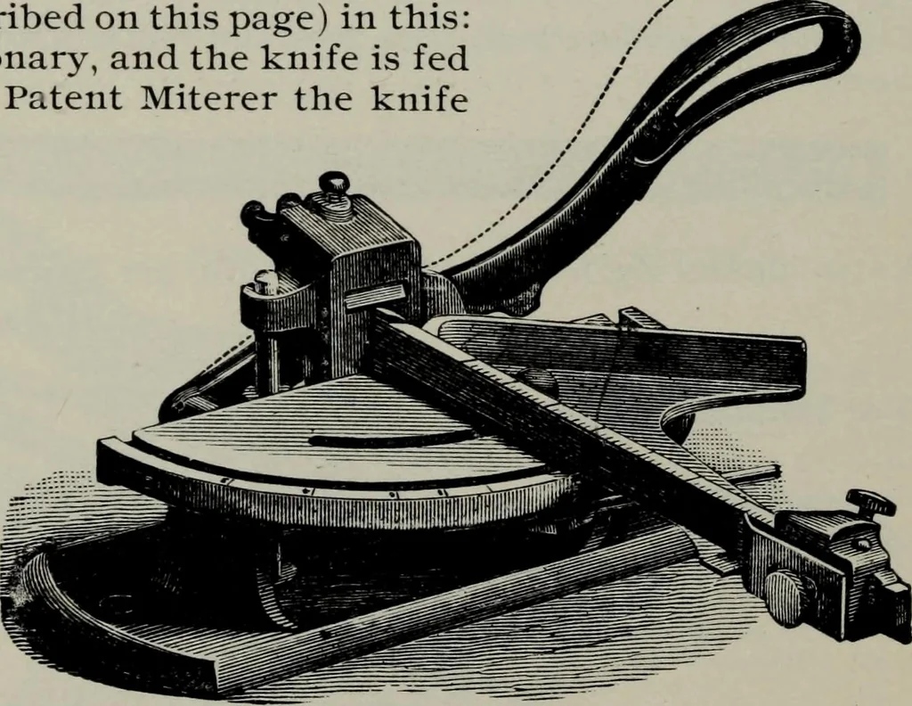 An illustration from Specimens of type, borders, ornaments, brass rules and cuts, etc. : catalogue of printing machinery and materials, wood goods, etc, 1897, leaf 781