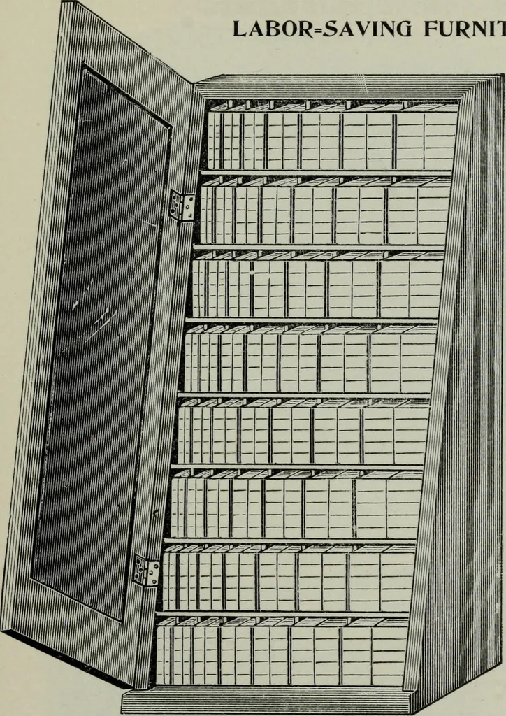 An illustration from Specimens of type, borders, ornaments, brass rules and cuts, etc. : catalogue of printing machinery and materials, wood goods, etc, 1897, leaf 798