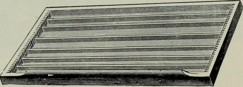 An illustration from Specimens of type, borders, ornaments, brass rules and cuts, etc. : catalogue of printing machinery and materials, wood goods, etc, 1897, leaf 806