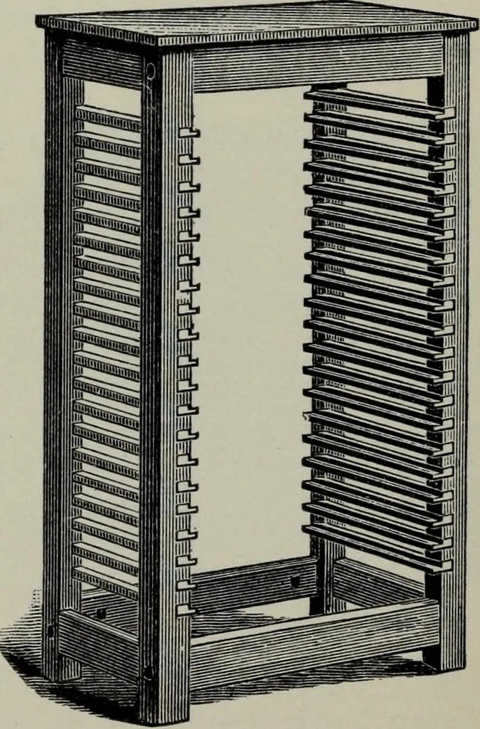 An illustration from Specimens of type, borders, ornaments, brass rules and cuts, etc. : catalogue of printing machinery and materials, wood goods, etc, 1897, leaf 809