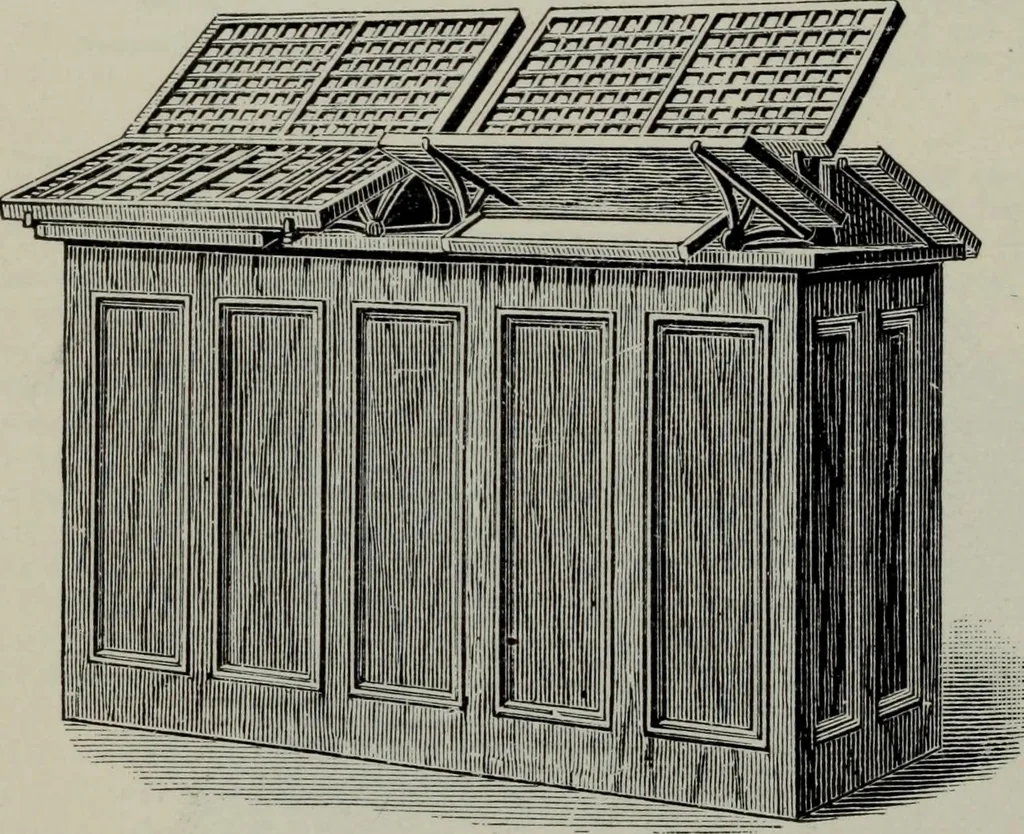 An illustration from Specimens of type, borders, ornaments, brass rules and cuts, etc. : catalogue of printing machinery and materials, wood goods, etc, 1897, leaf 815