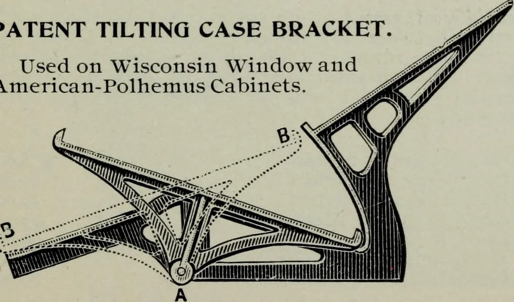 An illustration from Specimens of type, borders, ornaments, brass rules and cuts, etc. : catalogue of printing machinery and materials, wood goods, etc, 1897, leaf 816