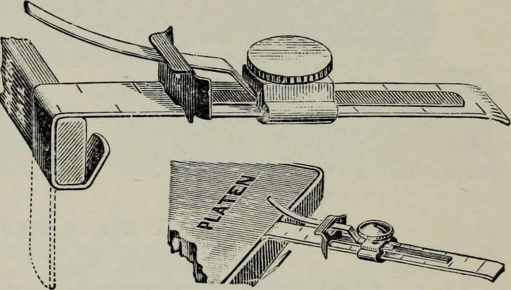 An illustration from Specimens of type, borders, ornaments, brass rules and cuts, etc. : catalogue of printing machinery and materials, wood goods, etc, 1897, leaf 835