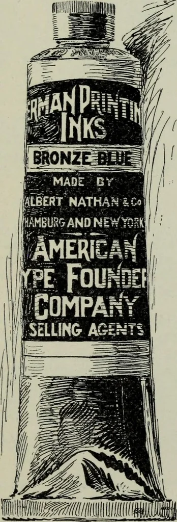 An illustration from Specimens of type, borders, ornaments, brass rules and cuts, etc. : catalogue of printing machinery and materials, wood goods, etc, 1897, leaf 844