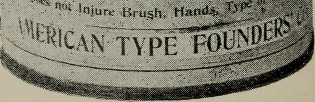 An illustration from Specimens of type, borders, ornaments, brass rules and cuts, etc. : catalogue of printing machinery and materials, wood goods, etc, 1897, leaf 847