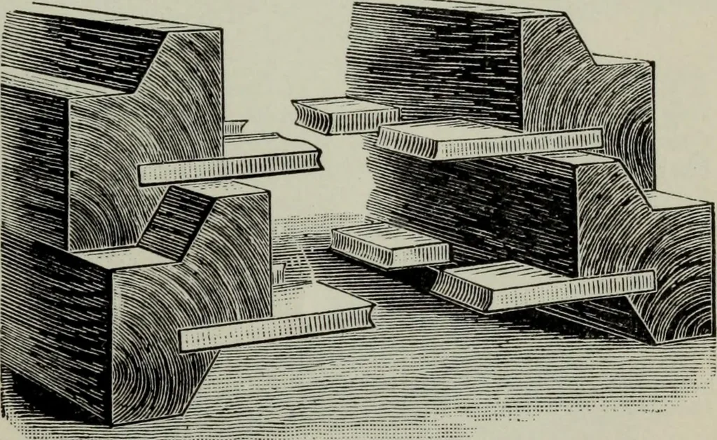 An illustration from Specimens of type, borders, ornaments, brass rules and cuts, etc. : catalogue of printing machinery and materials, wood goods, etc, 1897, leaf 852