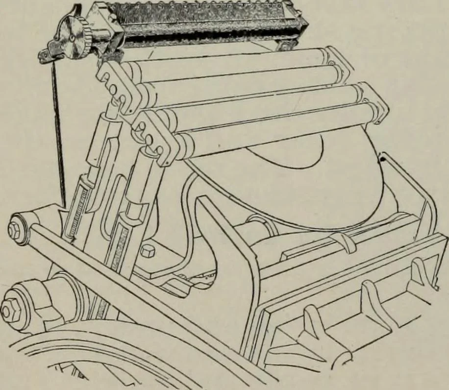 An illustration from Specimens of type, borders, ornaments, brass rules and cuts, etc. : catalogue of printing machinery and materials, wood goods, etc, 1897, leaf 853
