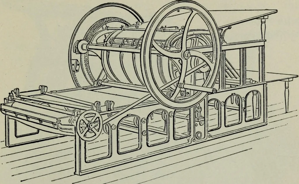 An illustration from Specimens of type, borders, ornaments, brass rules and cuts, etc. : catalogue of printing machinery and materials, wood goods, etc, 1897, leaf 868