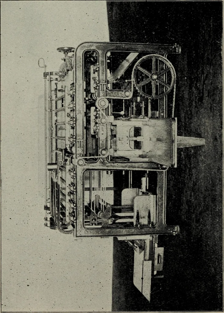 An illustration from Specimens of type, borders, ornaments, brass rules and cuts, etc. : catalogue of printing machinery and materials, wood goods, etc, 1897, leaf 885