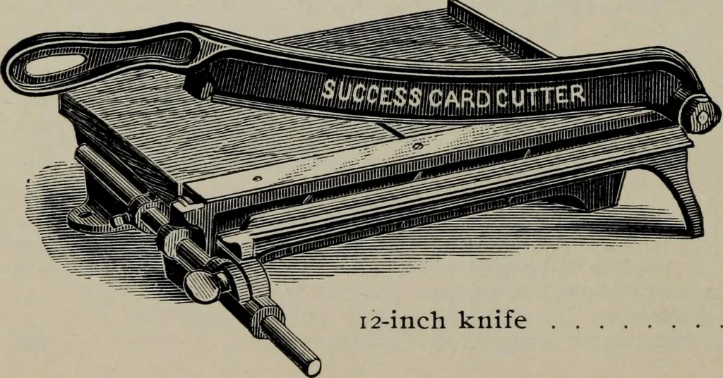 An illustration from Specimens of type, borders, ornaments, brass rules and cuts, etc. : catalogue of printing machinery and materials, wood goods, etc, 1897, leaf 899