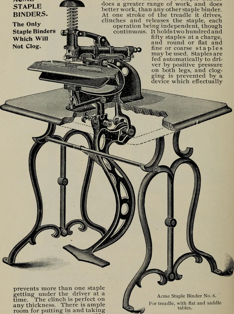 An illustration from Specimens of type, borders, ornaments, brass rules and cuts, etc. : catalogue of printing machinery and materials, wood goods, etc, 1897, leaf 903