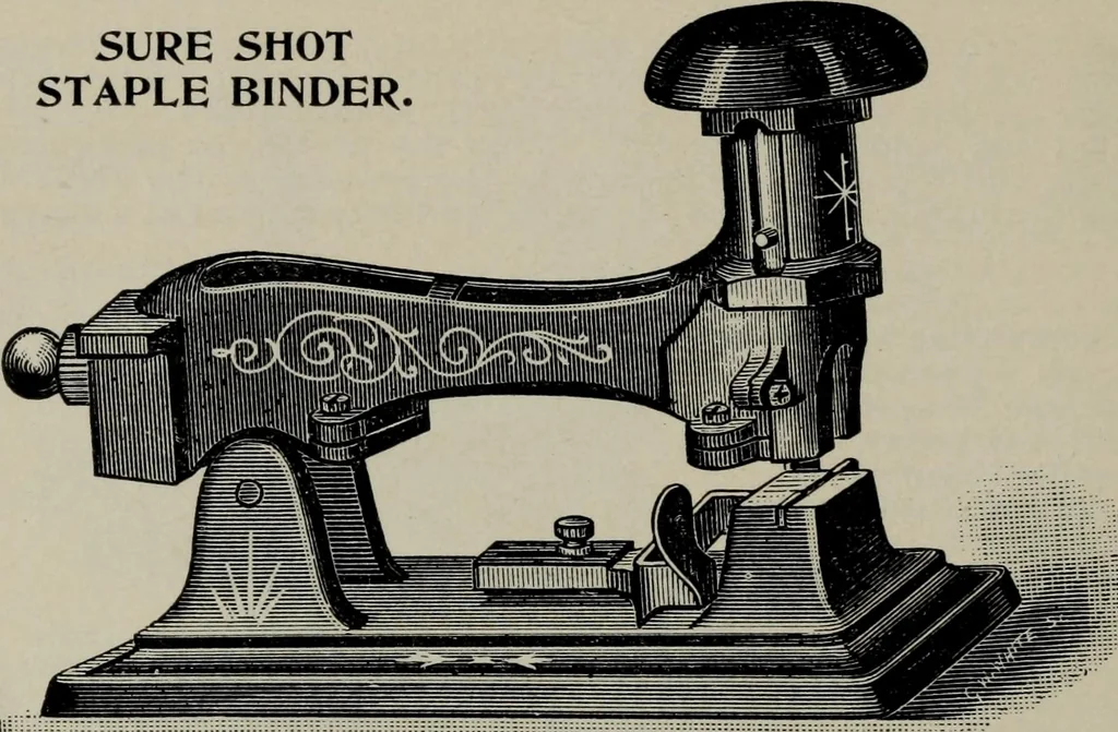 An illustration from Specimens of type, borders, ornaments, brass rules and cuts, etc. : catalogue of printing machinery and materials, wood goods, etc, 1897, leaf 905