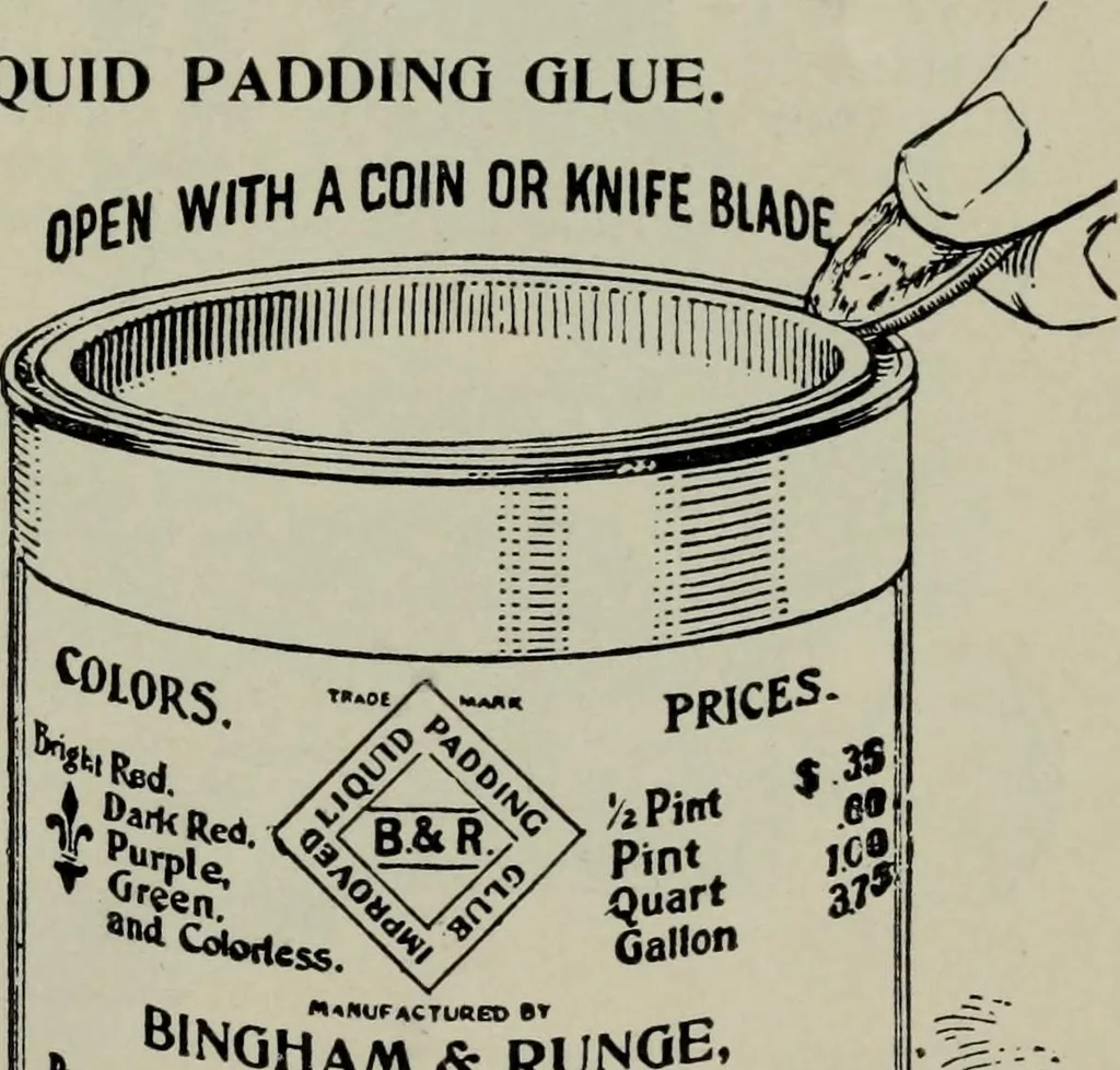 An illustration from Specimens of type, borders, ornaments, brass rules and cuts, etc. : catalogue of printing machinery and materials, wood goods, etc, 1897, leaf 914