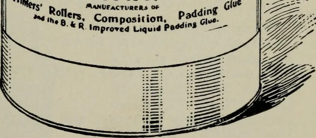 An illustration from Specimens of type, borders, ornaments, brass rules and cuts, etc. : catalogue of printing machinery and materials, wood goods, etc, 1897, leaf 914