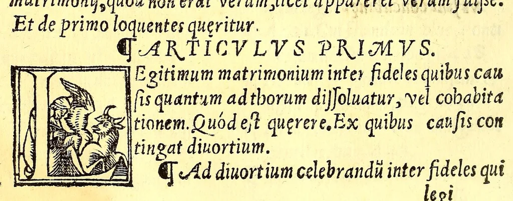 An illustration from Speculum coniugiorum, 1556, leaf 528