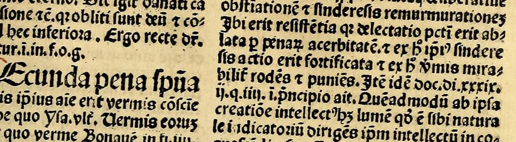 An illustration from Speculu[m] finalis retributionis, leaf 35