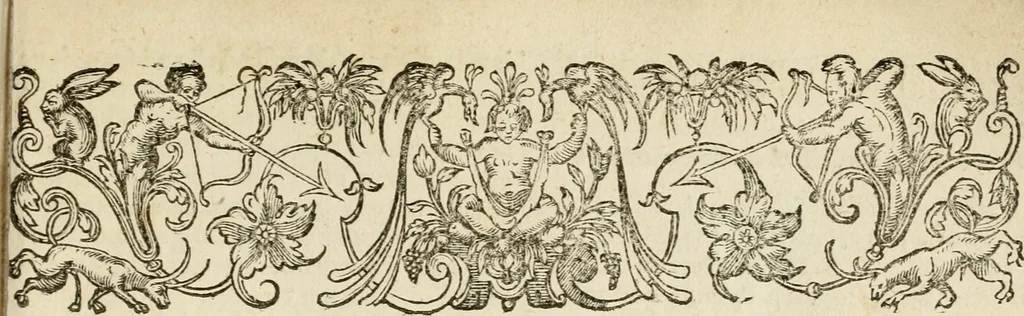 An illustration from Speculum heroicum principis omnium temporum poëtarum Homeri : id est, argumenta xxiiij librorum Iliados in quibus veri principis imago poëticè, elegantissime exprimitur = les XXIIII livres d'Homere reduict en tables demonstratives figurées, 1613, leaf 8