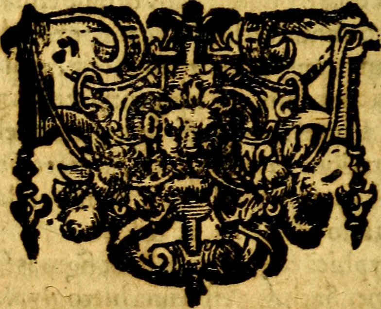 An illustration from Speculum imaginum veritatis occultæ : exhibens symbola, emblemata, hieroglyphica, ænigmata, omnitam materiæ, quam formæ varietate; exemplis simul, ac præceptis illustratum, 1681, leaf 81