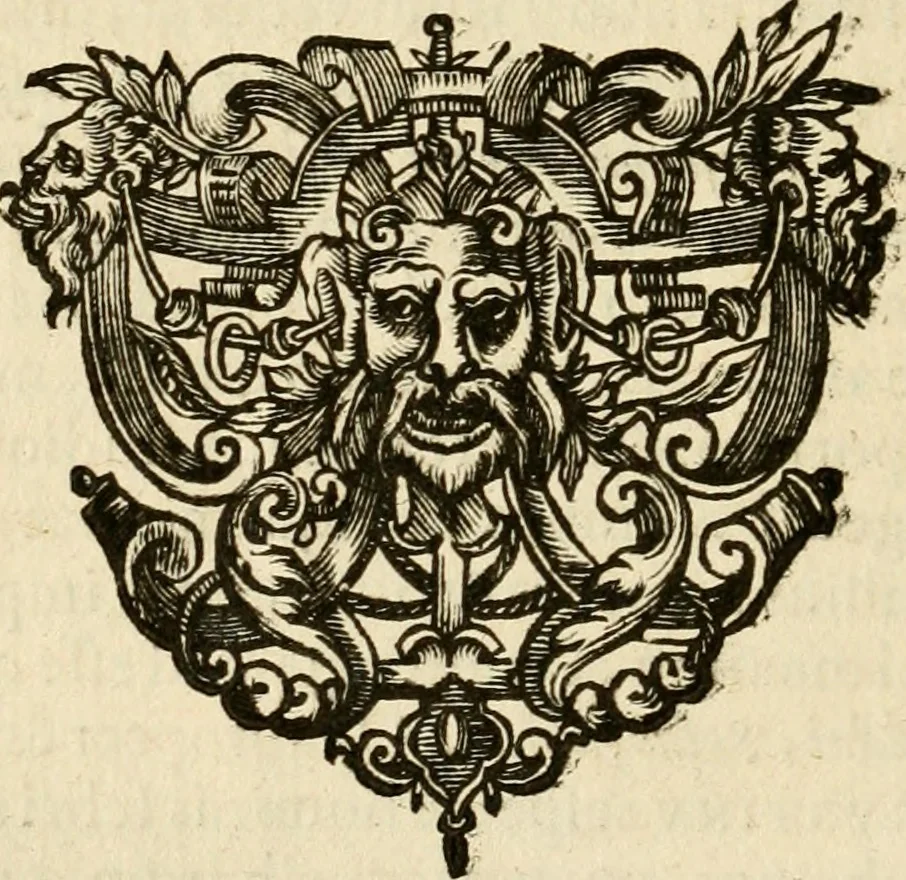 An illustration from Speculum peccatorum aspirantium ad solidam vitae emendationem, siue, Admiranda S. Augustini conversio : historica eiusdem narratione, discursibus moralibus, et emblematis adornata : cum indice concionum per quatuor octauas eiusdem diui et dominicos dies, 1637, leaf 359