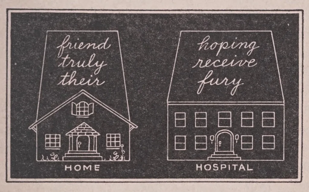 An illustration from Spelling games ;devices to be used in teaching spelling and a summary of procedure for teachers /, 1927, leaf 33