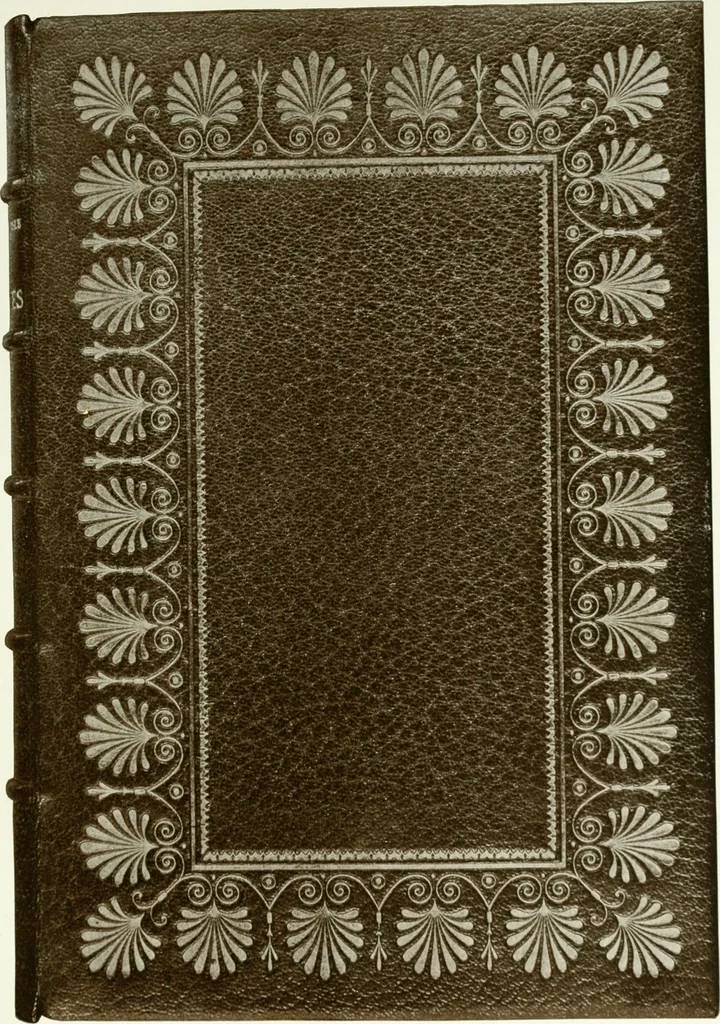 An illustration from The Spencer Collection of modern book bindings, 1914, leaf 16