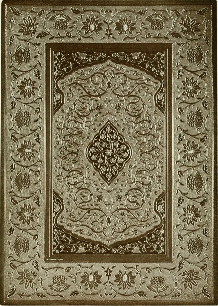 An illustration from The Spencer Collection of modern book bindings, 1914, leaf 20