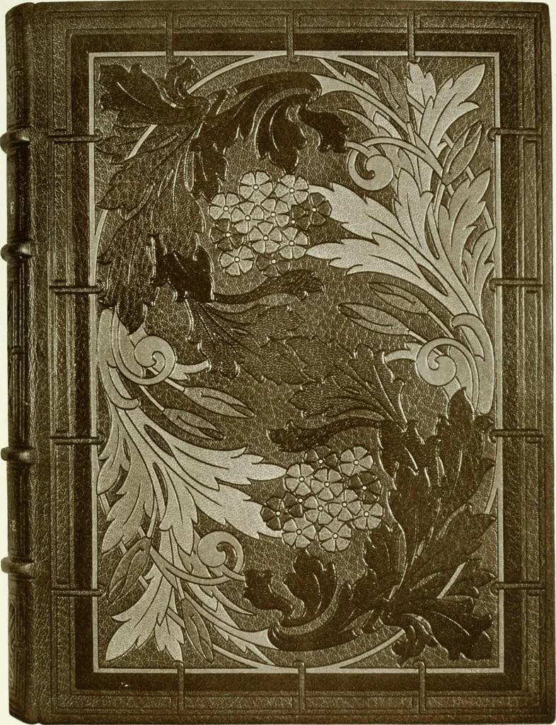 An illustration from The Spencer Collection of modern book bindings, 1914, leaf 44