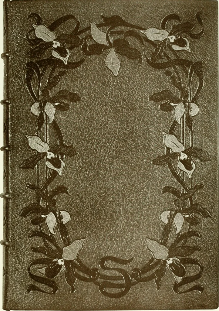 An illustration from The Spencer Collection of modern book bindings, 1914, leaf 54